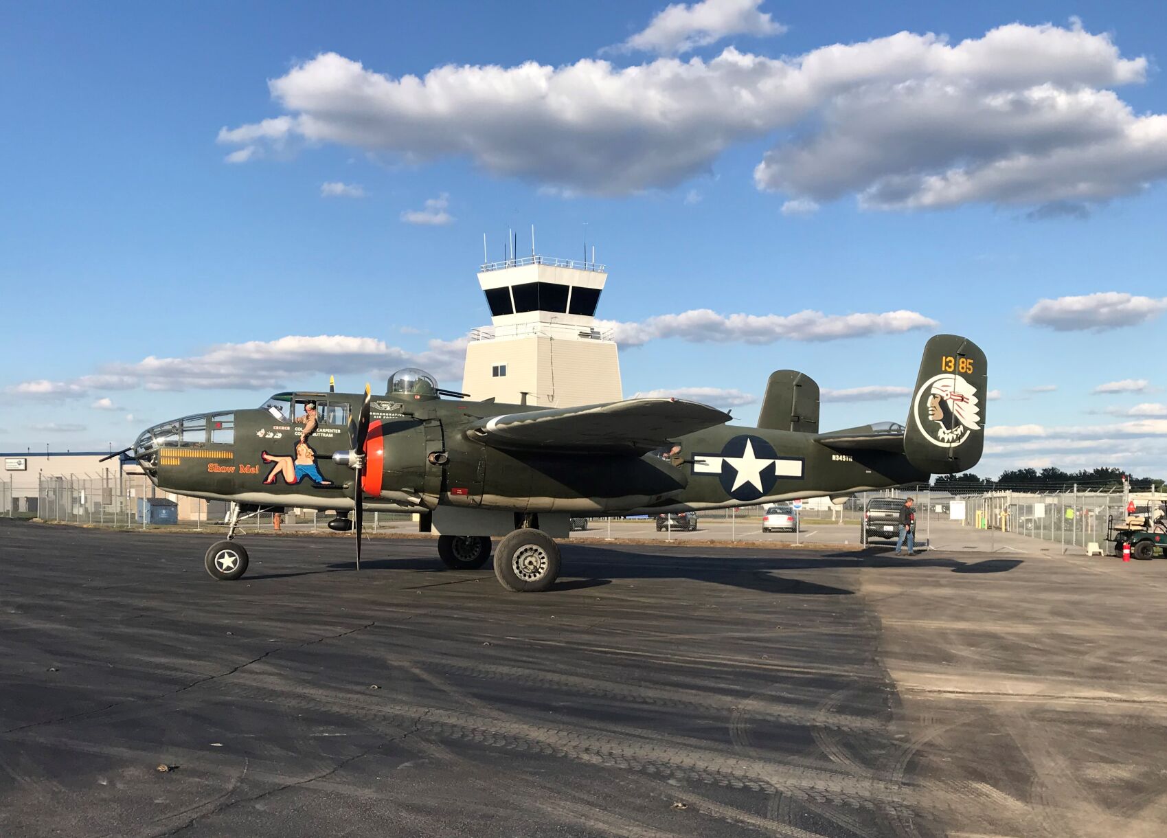 B-25 bomber "Show Me"